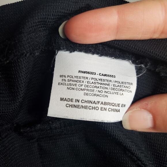 Nike Golf Dri-Fit Black Pants Audrey Tour Performance Women's Size 10 Activewear - Picture 10 of 15